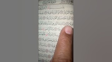 سوره المزمل#سورةـ المزمل ( يا ايها المزمل.... ...) سوره المزمل