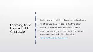 LEAD 4663 Personal Development Chapter 2 Lecture Video