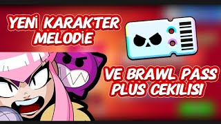 Yeni̇ Karakter Melodi̇e Ve Brawl P Plus Çeki̇li̇şi̇ Brawl Stars