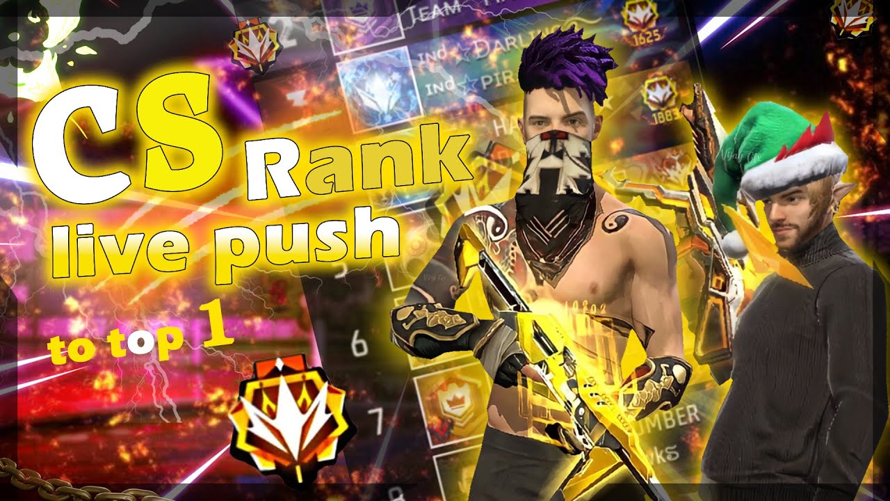 Free Fire Live With Swapy // Cs Ranked Push 🚀 With Team Code - YouTube