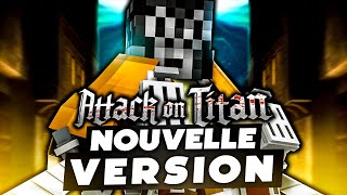 NOUVELLE VERSION INCROYABLE !! (Attack on Titan UHC V4)