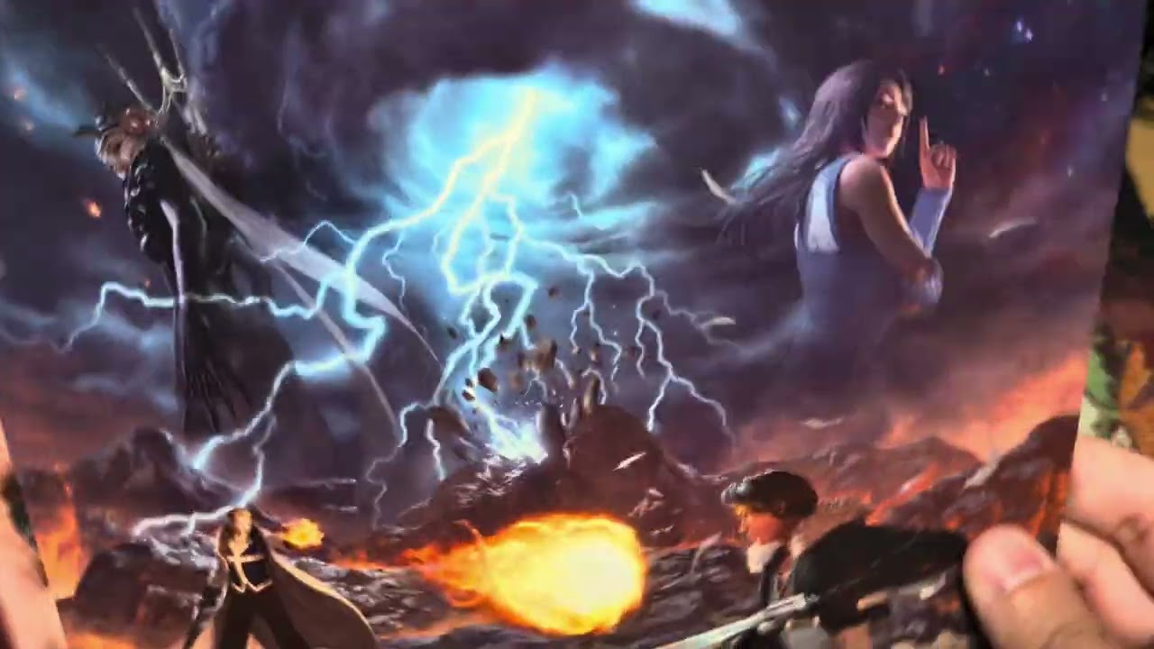 MTG Final Fantasy scene box opening. How amazing are these scenes.
