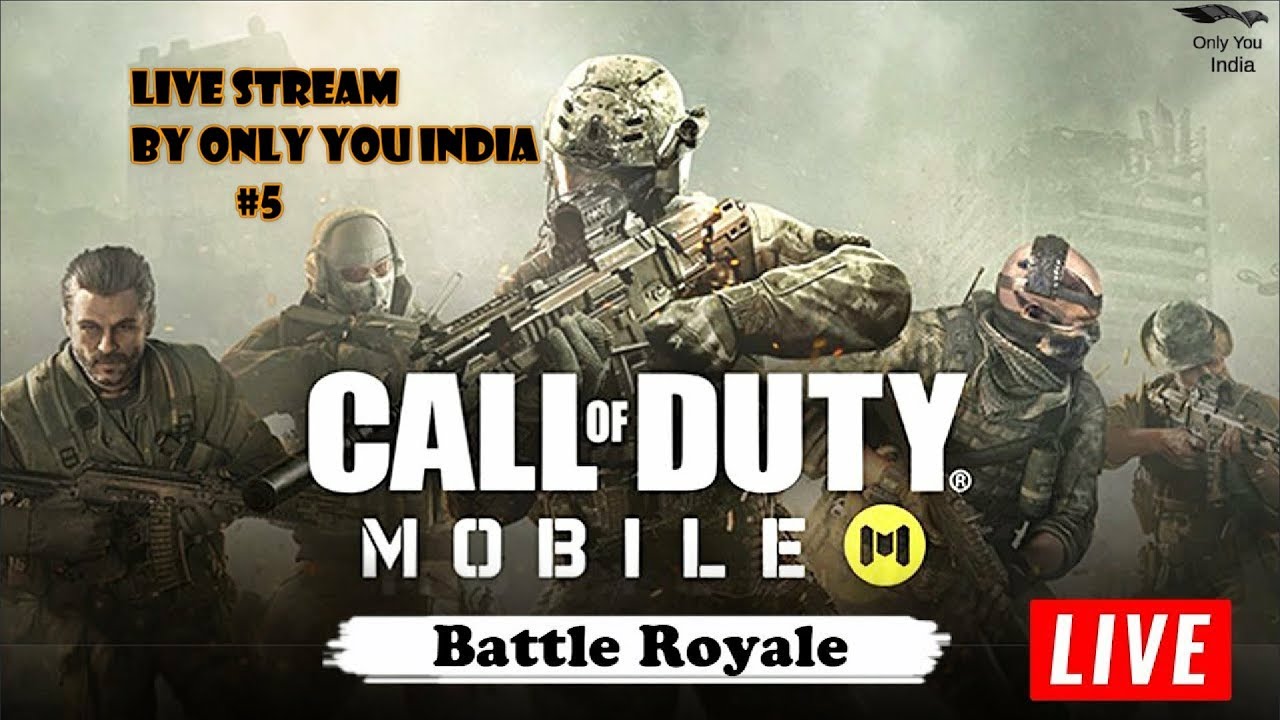 ðŸ”´ LIVE] Call of Duty Mobile |Battle Royale | INDIA | Emulator By  Bluestacks | Live Streaming #5 - 