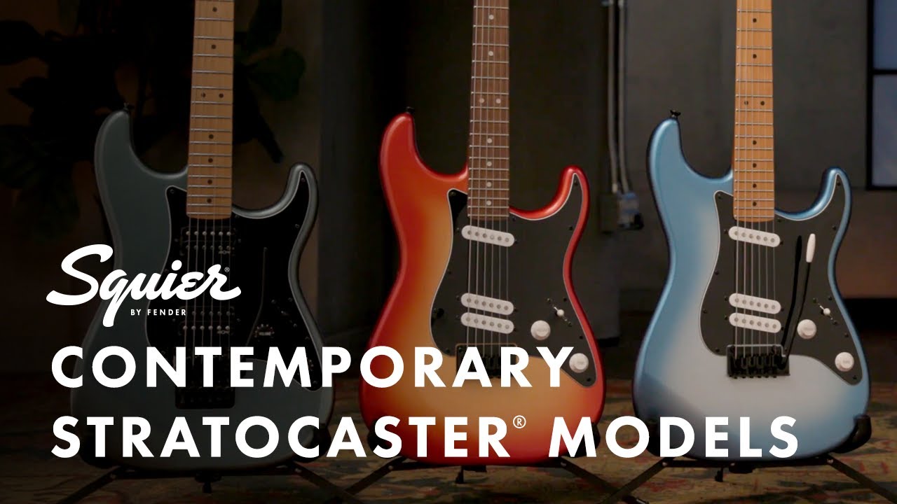 Exploring The Squier Contemporary Stratocaster Models   Fender