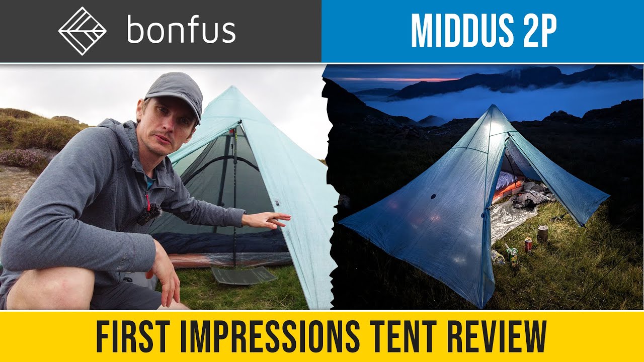 bonfus middus 2P DCF シェルター テント Middus 2P | Bonfus - Ultralight Outdoor Gear