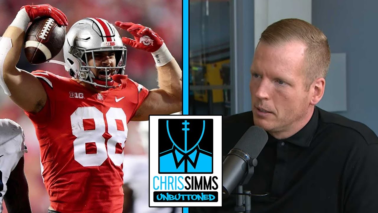 Jeremy Ruckert is Simms' top tight end in the 2022 NFL Draft | Chris Simms Unbuttoned | NBC Sports