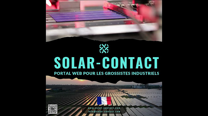 solar-contact #solaire #portail-web #PLATEFORME #onduleur #STATION-ÉLECTRIQUE #panneauxsolaires