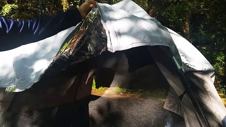 Camping Hack: How to Make Your Tent Warmer. Cold Weather Camping
