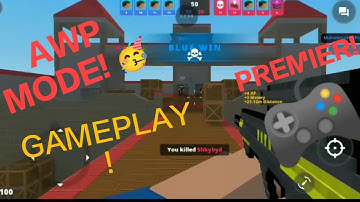 🔴Block Strike: BS Shooter AWP MODE full gameplay premier! 🎮😊▶️ | #blockstrike #rexetstudio #awp 