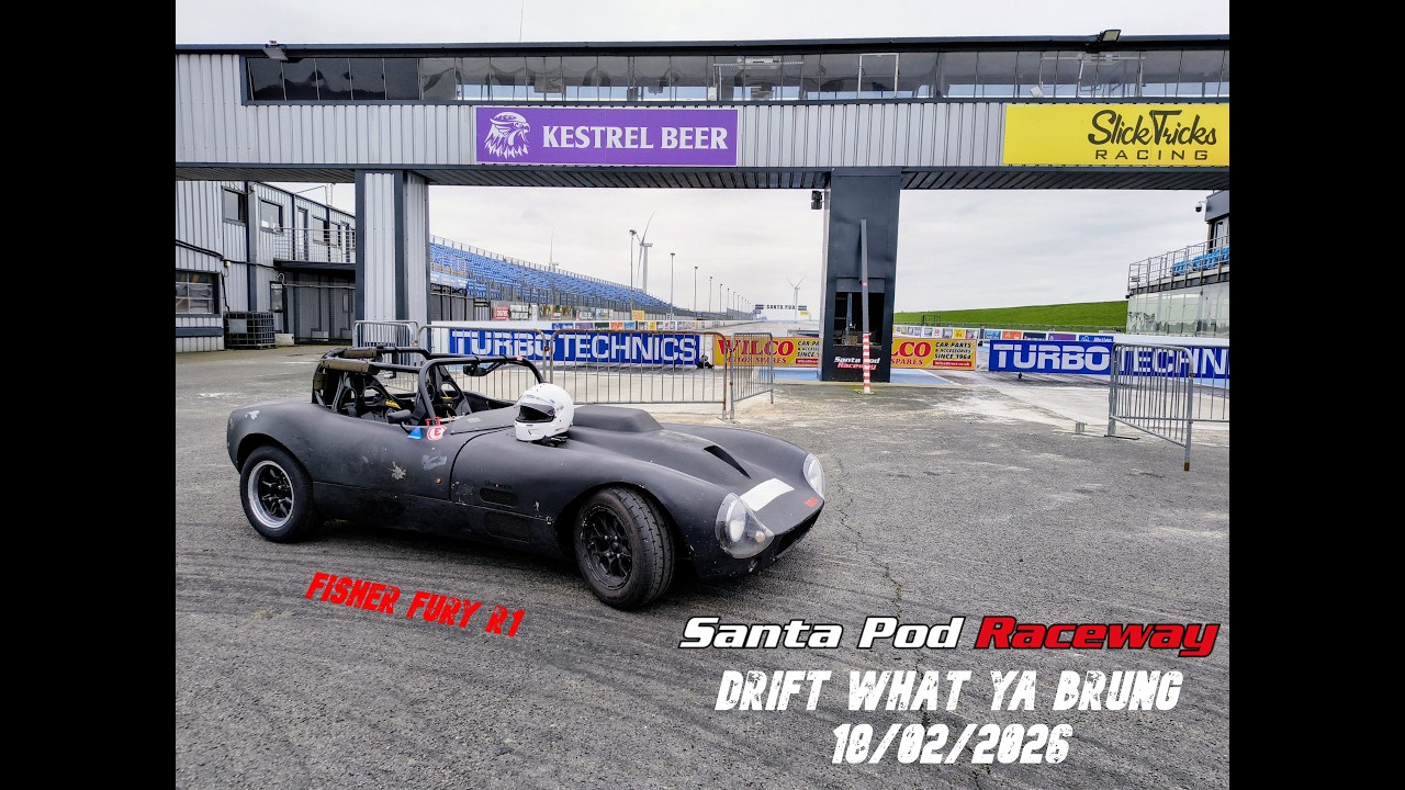Santa Pod - Drift What Ya Brung - Fisher Fury R1 -18/02/2026
