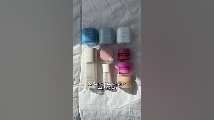 My Skincare lineup BEFORE & AFTER the Laneige Black Friday Sale ✨ Who else? #sale
