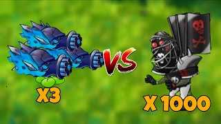 PVZ 1 Fusion 3.0 Challenge - Plants Fusion infinite x3 Vs Giga Football Striker x1000