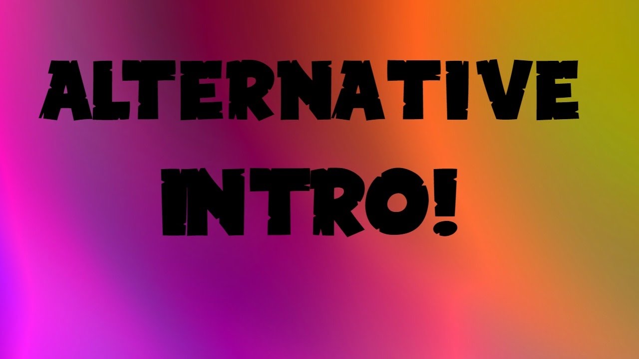 Alternative Intro By LegitShadows | Animal Jam