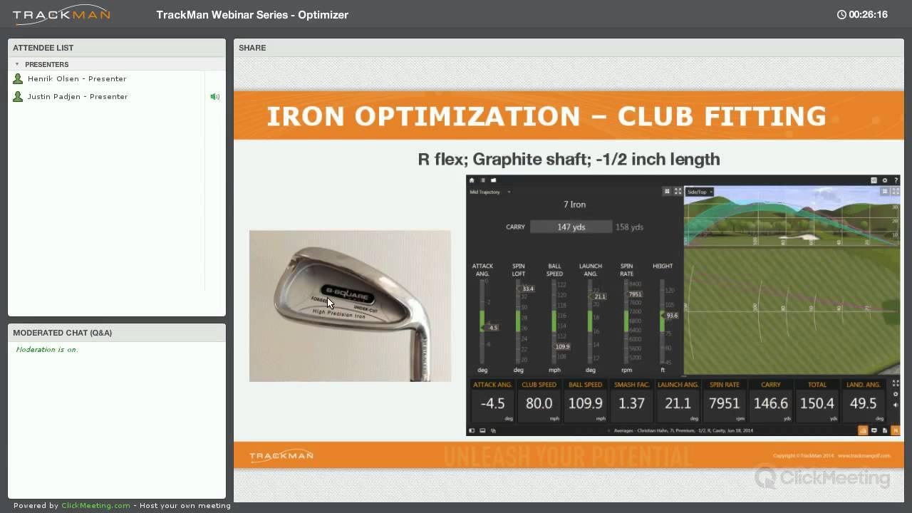 TrackMan Optimizer Webinar June 2014 - YouTube