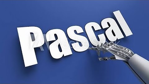 §  [ جميع أساسيات لغة باسكال ] ¶  [ All Pascal Basics ]