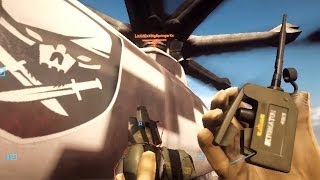 BF4: A Lucky Random Chopper Spawn