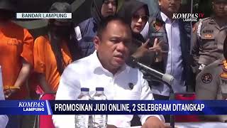 Promosikan Judi Online, 2 Selebgram Ditangkap!