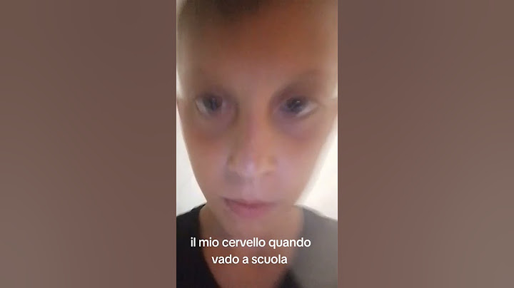 io quando vado a scuola