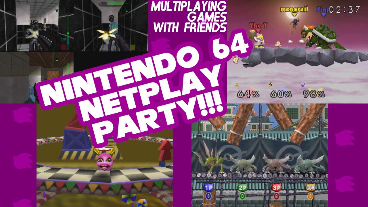 Smash Remix, Perfect Dark, Pokémon Stadium, and more!!! N64 Netplay ...