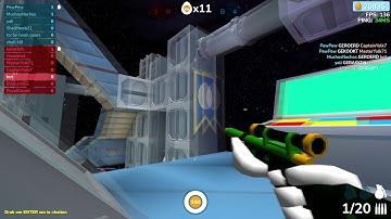 The best trickshot in shell shockers?