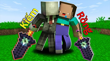 SLENDERMAN VÀ NOOB CHẾ TẠO THÀNH CÔNG KIẾM RỒNG SIÊU KHỔNG LỒ TRONG MINECRAFT