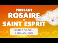 🙏 ROSAIRE au SAINT ESPRIT 🙏 20 MYSTÈRES Embrase-Moi ESPRIT de DIEU