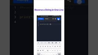 Celebrity Reverse a String in Python 🌀 One-Line Trick! 🔥 #Shorts Wealth