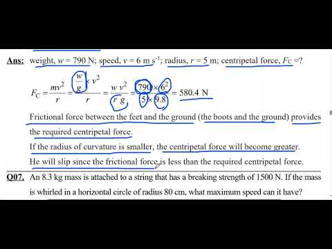 Grade 12 Physics Chapter 2 Section 1 Part 10 - YouTube