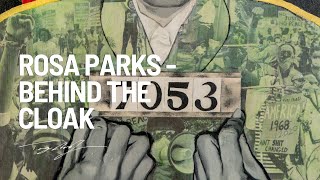 Rosa Parks Painting - Behind the Cloak