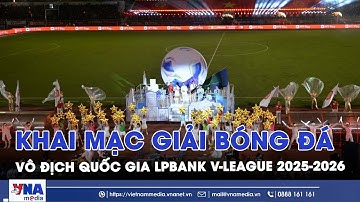 Khai mạc Giải bóng đá vô địch quốc gia LPBank V-League 2025-2026 - VNAMedia