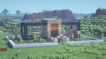 Minecraft How to Build a Modern House #7 (Tutorial)