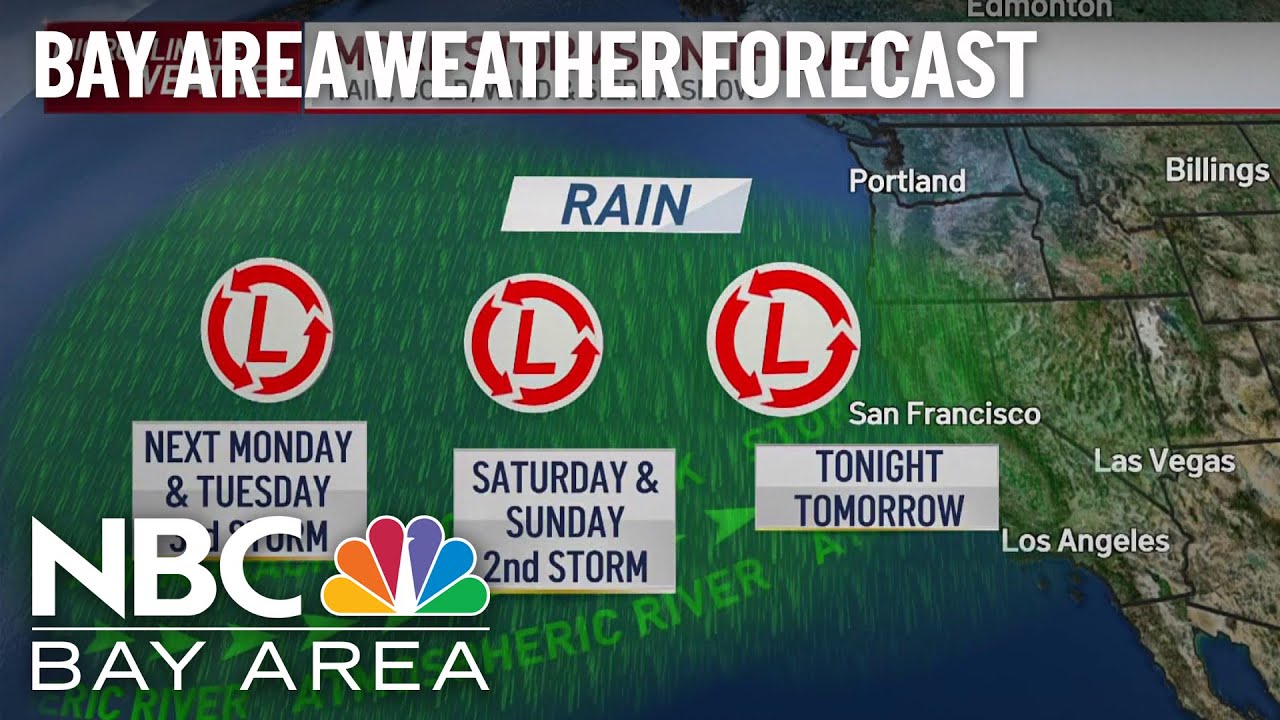 Bay Area Forecast: Tracking Heavy Rain - YouTube