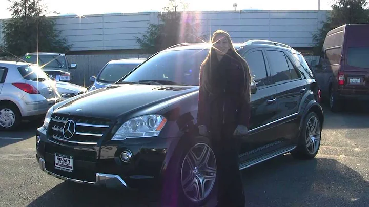 Virtual Walk Around Tour of a 2009 Mercedes ML63 AMG at Nissan of the Eastside in Bellevue, WA p3004