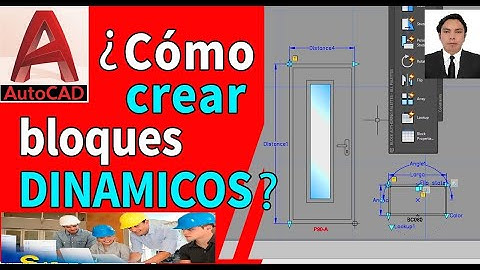 COMO CREAR BLOQUES DINAMICOS PASO A PASO AUTOCAD 2023-2024