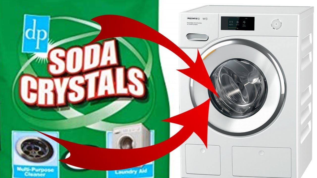 How to Clean a Washing Machine with Soda Crystals - YouTube