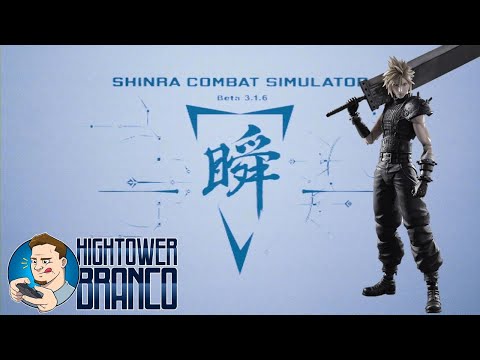 Final Fantasy 7 Remake | Shinra Simulator Battle | Primeira Batalha + Batalha Cloud Solo