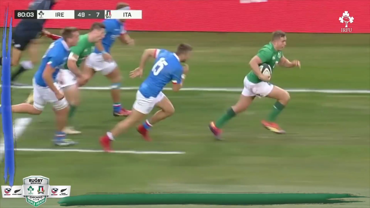 Irish Rugby TV Ireland v Italy 2018 Rugby Weekend Highlights