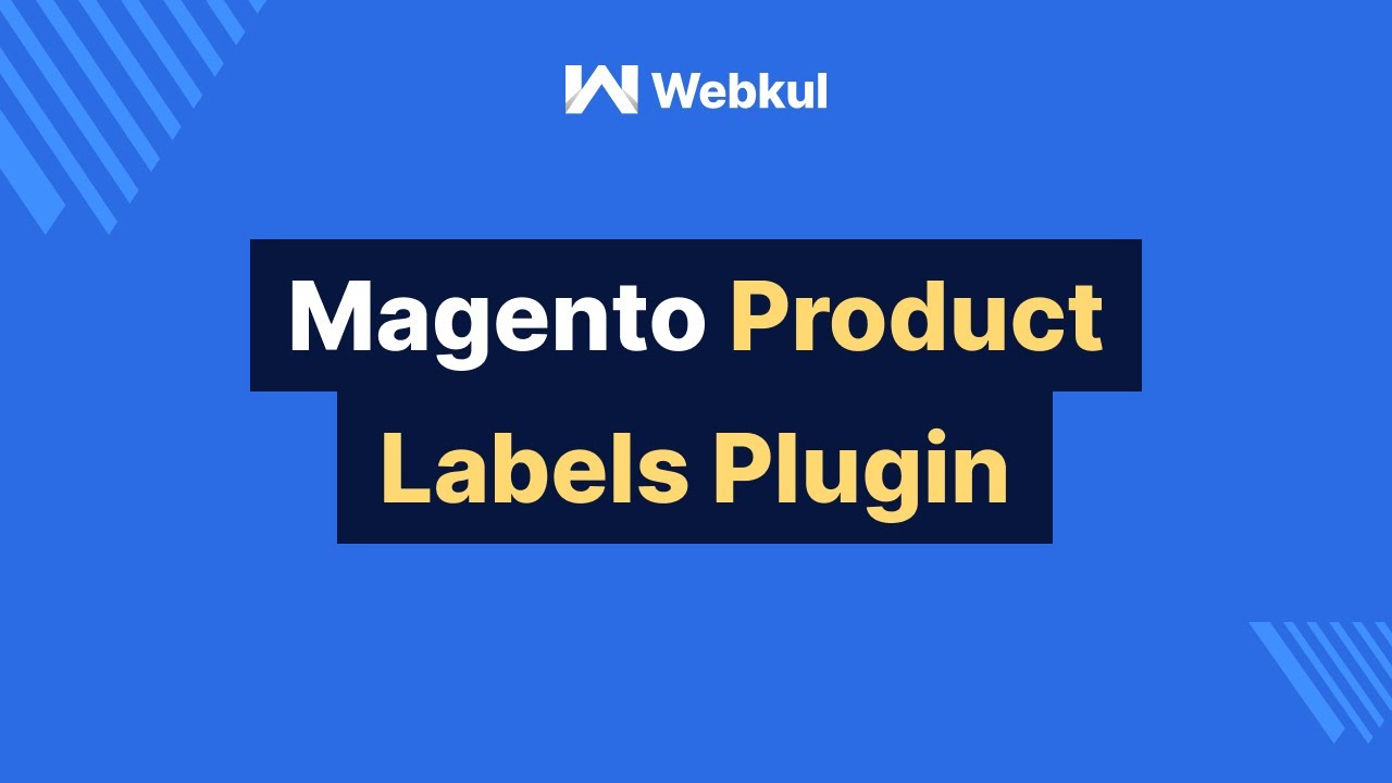 Product labels for magento 2