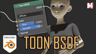 Toon BSDF | Toon Shader | Cycles | Blender 3D