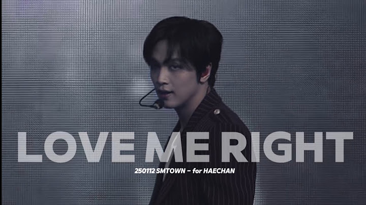 250112 - SMTOWN - NCT Dream (HAECHAN 해찬 focus) - Love Me Right (EXO cover)