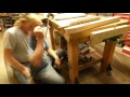 Leg vise for the wood working bench Leg vise for the wood working bench