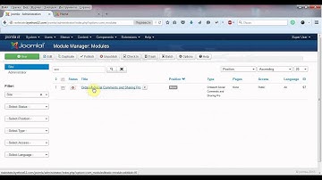 How to install OS Comments and Sharing - Joomla social share module