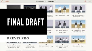 Previs Pro - Importing a Final Draft file