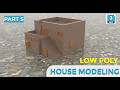 3ds Max Low Poly House Modeling Part 5 | Texturing, Arnold Lighting & HDRI Environment Setup