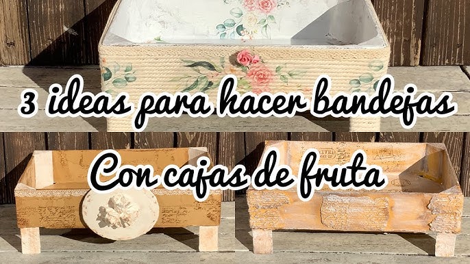 Aprende cómo hacer organizador de verduras y frutas para la cocina ~  lodijoella