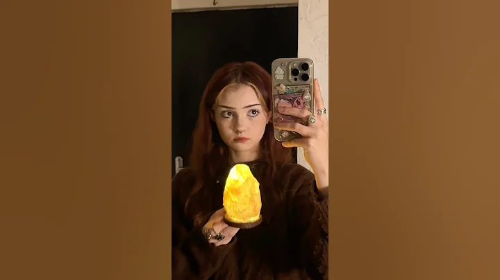 #diy room decor/ crystal lamp✨