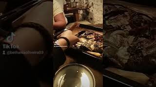 Robalo Assado no forno🐟😋. Noite fria em Algarve Portugal 🇵🇹