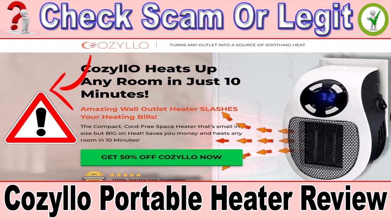 Cozyllo Portable Heater Review 🔥 Heats Room in 10 Minutes or Just Hype?