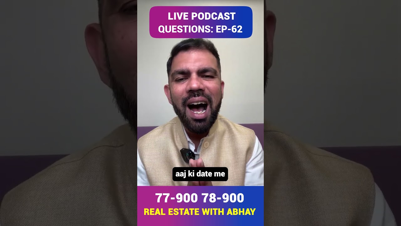 M3M Golf Hills Sec 78 Gurgaon | Hold Or Sell | Weekly Live Podcast Questions