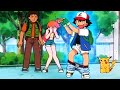 Pokemon  ash does the underpants dance